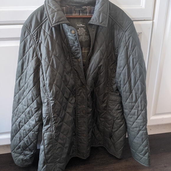 L.L. Bean Jackets & Coats Llbean Quilted Riding Jacket Womens Xl